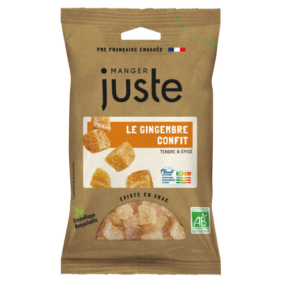 GINGEMBRE CONFIT BIO GINGEMBRE CONFIT BIO