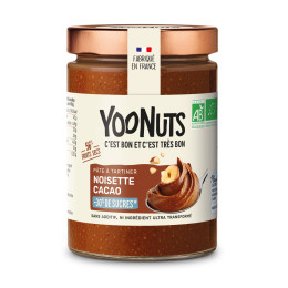 PATE A TARTINER NOISETTE CACAO  BIO