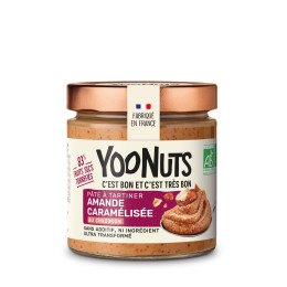 PATE A TARTINER AMANDE CARAMELISEE 200G BIO