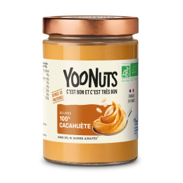 BEURRE DE CACAHUETE 100% 300G BIO