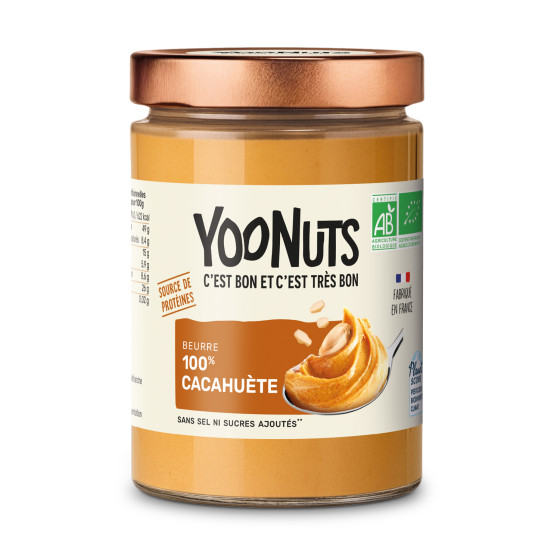 BEURRE DE CACAHUETE 100% 300G BIO